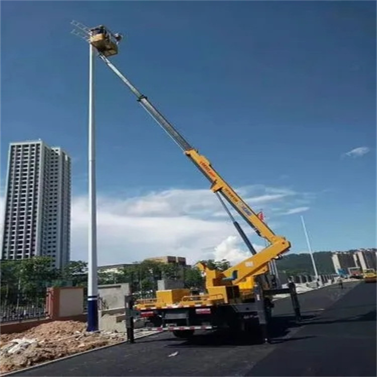 井研维修路灯的曲臂升降车出租